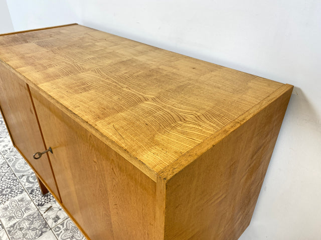 WMK Stilvolle Mid-Century Kommode 602/A aus 1966 in Senesche, ein zeitloses Original von Franz Ehrlich für VEB Hellerau # Schrank Fernsehkommode TV-Lowboard Sideboard Schuhschrank 60er DDR Vintage