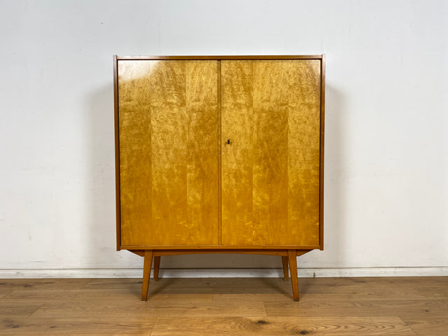 WMK Raumaufhellender & gut erhaltener Mid-Century Mehrzweckschrank Modell 3336 von VEB Möbelfabrik Werdau aus 1964  # Schrank Highboard Wäscheschrank Kommode Wäschekommode Sideboard DDR Vintage Retro