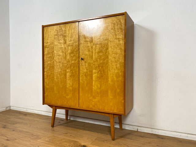 WMK Raumaufhellender & gut erhaltener Mid-Century Mehrzweckschrank Modell 3336 von VEB Möbelfabrik Werdau aus 1964  # Schrank Highboard Wäscheschrank Kommode Wäschekommode Sideboard DDR Vintage Retro