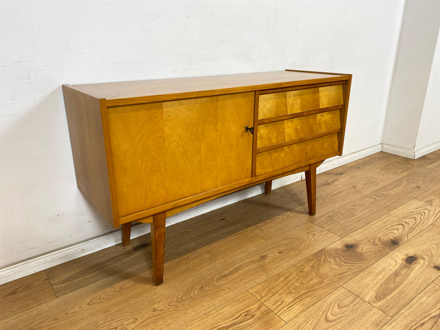 WMK Stilvolles und sehr gut erhaltenes Mid-Century Sideboard Modell 3336 von VEB Möbelfabrik Werdau aus 1964 # Schrank Anrichte Wäscheschrank TV-Lowboard Fernsehkommode Kommode DDR Vintage Retro 60er