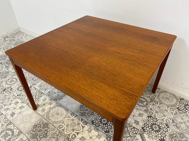 WMK Eleganter und gut erhaltener skandinavischer Mid-Century Couchtisch aus Teak von Alberts Tibro # Tisch Beistelltisch Danish Design Teakholz Vintage 50er 60er - Lieferung möglich