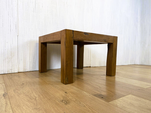 Boatwood by WMK # Farbenfroher & sehr robuster Couchtisch aus altem Bootsholz, ein handgefertigtes Unikat aus massivem Teakholz # Wohnzimmertisch Coffee Table Beistelltisch Bootsmöbel Teak Upcycling