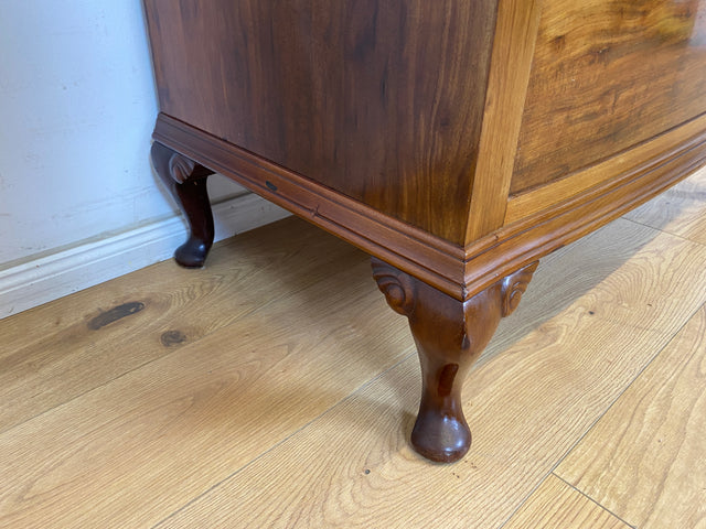 WMK Wunderschöner und gut erhaltener antiker skandinavischer Sekretär aus vollem Holz mit ausziehbarer Schreibplatte # Schreibschrank Schreibtisch Desk Lady Kommode Schubladenkommode Schrank Vintage