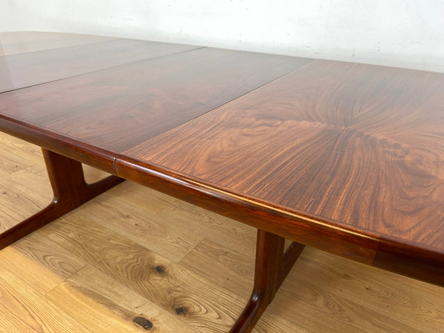 WMK Edler & neuwertiger skandinavischer Designer Esstisch von Skovby Møbelfabrik in Palisander, 2-fach ausziehbar # Tisch Küchentisch Ausziehtisch Holztisch Dining Table Danish Design Rosewood Vintage