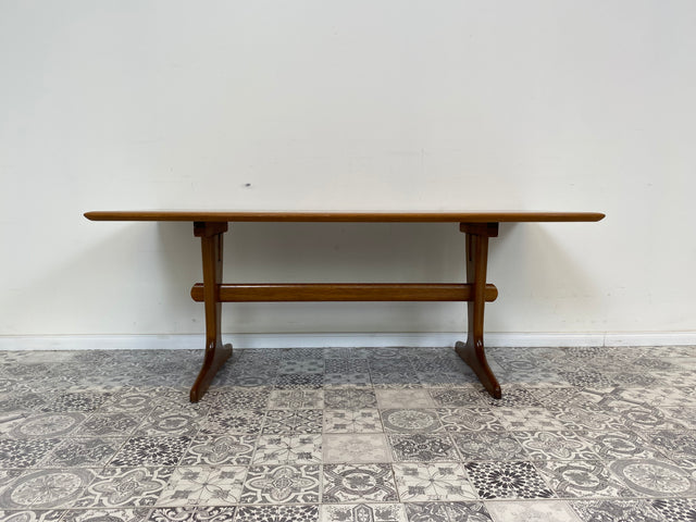 WMK Stilvoller und sehr gut erhaltener skandinavischer Couchtisch - Tisch Beistelltisch Wohnzimmertisch Vintage Mid-Century Danish Design - Lieferung möglich