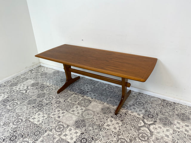 WMK Stilvoller und sehr gut erhaltener skandinavischer Couchtisch - Tisch Beistelltisch Wohnzimmertisch Vintage Mid-Century Danish Design - Lieferung möglich