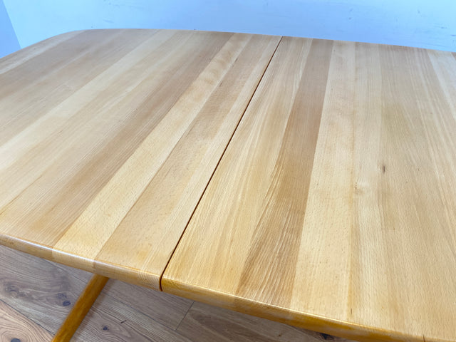 WMK Edler und hochwertiger skandinavischer Designer Esstisch von Skovby Møbelfabrik aus massiver Eiche , 2-fach ausziehbar # Tisch Küchentisch Ausziehtisch Holztisch Dining Table Danish Design Vintage