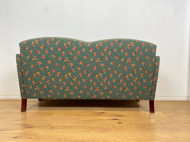 WMK Besonders schönes und sehr gut erhaltene skandinavisches Art Deco Sofa mit hochwertigen späterem Bezug und bequemen Federkern, um 1930 # Couch 3er 3-Sitzer Daybed Sitzgarnitur Mid-Century Vintage