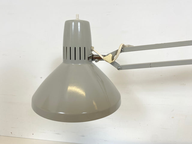 WMK Stilvolle & sehr gut erhaltene verstellbare skandinavische Space Age Tischlampe Type 2312 von Waso Ledu # Gelenkleuchte Gelenklampe Lampe Leuchte Leselampe Architekten Arbeitsleuchte 60er Retro