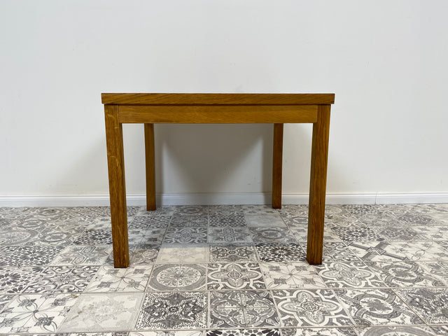 WMK Very pretty and well-preserved Scandinavian coffee table from Denmark and with artistic tiles - order table living room table retro coffee table - delivery possible