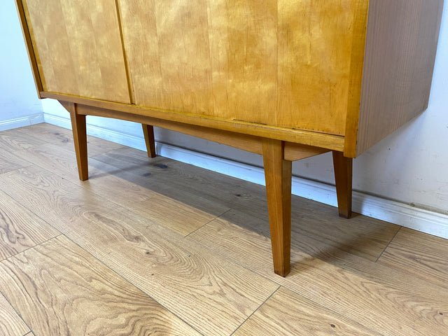 WMK Stilvoller und sehr gut erhaltener Mid-Century Mehrzweckschrank Modell 3336/B aus 1965 von VEB Möbelfabrik Werdau # Schrank Highboard Wäscheschrank Kommode Wäschekommode Sideboard DDR Vintage