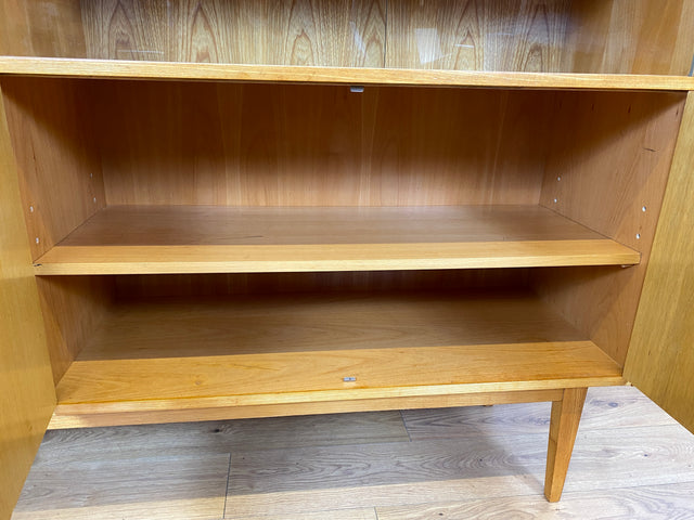 WMK I Versand 85€ I Stilvolle Mid-Century Designer Vitrine 602/G von Franz Ehrlich für VEB Hellerau in Senesche I Schrank Anrichte Highboard Sideboard DDR Vintage 60er I Berlin München Stuttgart