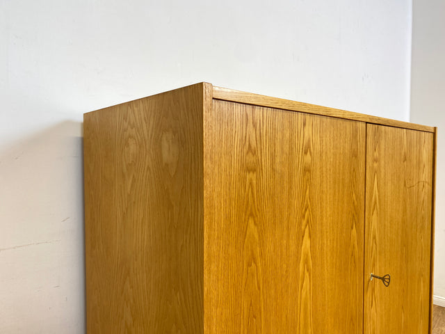 WMK Gut erhaltener Designerschrank mit Korpus 430/70 aus 1970 von Joachim Nebelung für VEB Hellerau auf neuen Metallfüßen # Highboard Kommode Wäschekommode Wäscheschrank Schrank Vintage Mid-Century