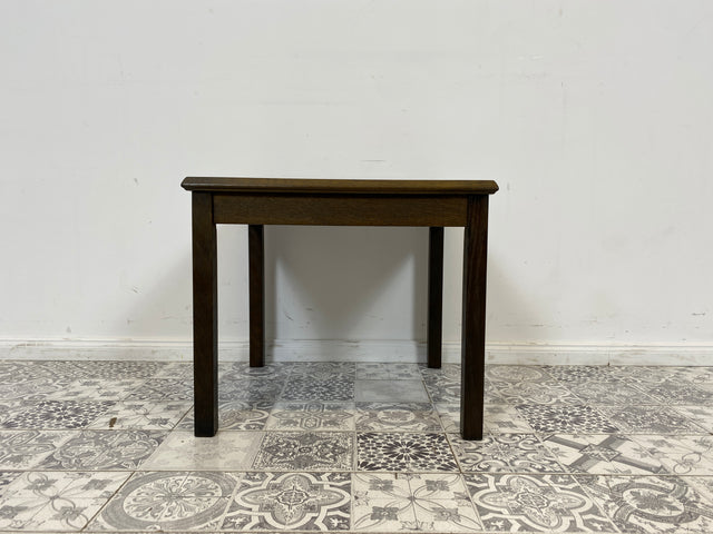 WMK Particularly beautiful and very well preserved Scandinavian coffee table with artistically designed tiles # Table Living room table Side table Tile table Sofa table Coffee table Vintage Mid-Century