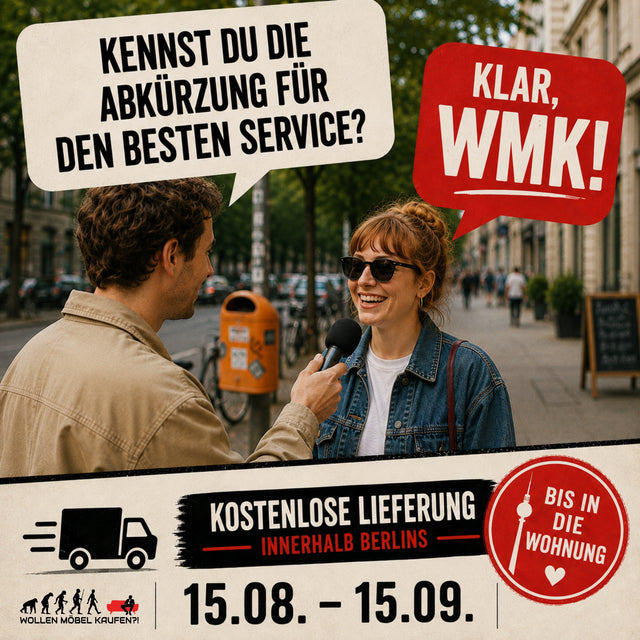 Kennst du die Abkürzung für den besten Service? Klar, WMK!