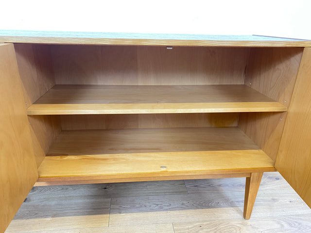 WMK I Stilvolles & gut erhaltenes Mid-Century Designer Sideboard 602/H aus 1961 von Franz Ehrlich für VEB Hellerau in Senesche I Kommode Wäschekommode TV Lowboard Anrichte Vintage Berlin Leipzig Kiel