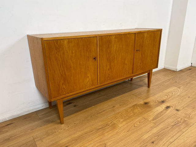 WMK I Stilvolles & gut erhaltenes Mid-Century Designer Sideboard 602/H aus 1961 von Franz Ehrlich für VEB Hellerau in Senesche I Kommode Wäschekommode TV Lowboard Anrichte Vintage Berlin Leipzig Kiel