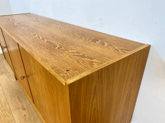 WMK I Stilvolles & gut erhaltenes Mid-Century Designer Sideboard 602/H aus 1961 von Franz Ehrlich für VEB Hellerau in Senesche I Kommode Wäschekommode TV Lowboard Anrichte Vintage Berlin Leipzig Kiel