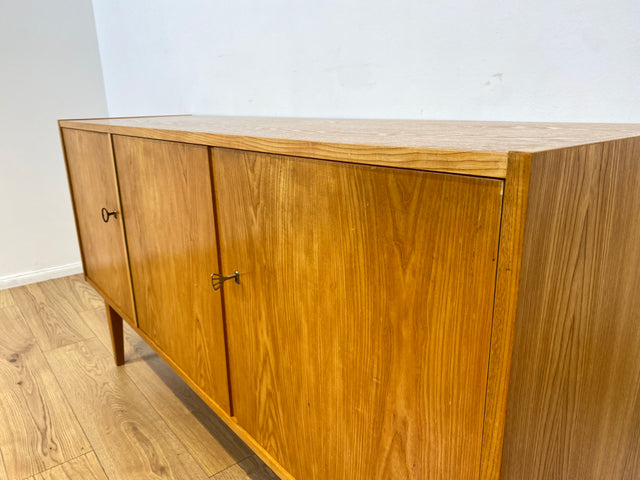 WMK I Stilvolles & gut erhaltenes Mid-Century Designer Sideboard 602/H aus 1961 von Franz Ehrlich für VEB Hellerau in Senesche I Kommode Wäschekommode TV Lowboard Anrichte Vintage Berlin Leipzig Kiel