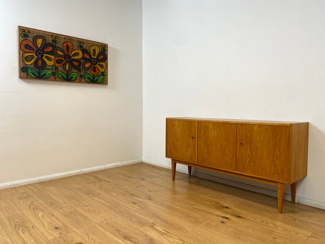 WMK I Stilvolles & gut erhaltenes Mid-Century Designer Sideboard 602/H aus 1961 von Franz Ehrlich für VEB Hellerau in Senesche I Kommode Wäschekommode TV Lowboard Anrichte Vintage Berlin Leipzig Kiel