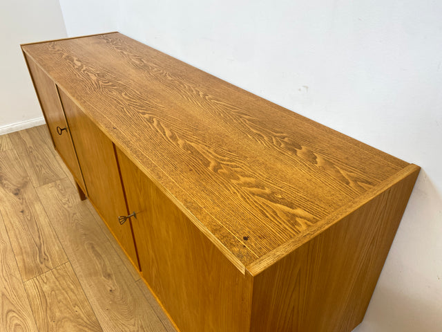 WMK I Stilvolles & gut erhaltenes Mid-Century Designer Sideboard 602/H aus 1961 von Franz Ehrlich für VEB Hellerau in Senesche I Kommode Wäschekommode TV Lowboard Anrichte Vintage Berlin Leipzig Kiel