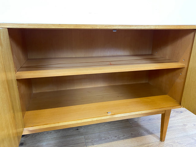 WMK I Versand 85€ I Stilvolles Mid-Century Designer Sideboard 602 von Franz Ehrlich für VEB Hellerau in Senesche I Kommode Schrank Anrichte TV Board Lowboard DDR Vintage 60er I Berlin Leipzig Hamburg