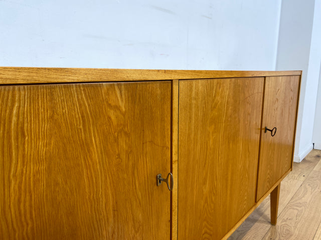 WMK I Versand 85€ I Stilvolles Mid-Century Designer Sideboard 602 von Franz Ehrlich für VEB Hellerau in Senesche I Kommode Schrank Anrichte TV Board Lowboard DDR Vintage 60er I Berlin Leipzig Hamburg