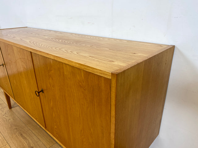 WMK I Versand 85€ I Stilvolles Mid-Century Designer Sideboard 602 von Franz Ehrlich für VEB Hellerau in Senesche I Kommode Schrank Anrichte TV Board Lowboard DDR Vintage 60er I Berlin Leipzig Hamburg