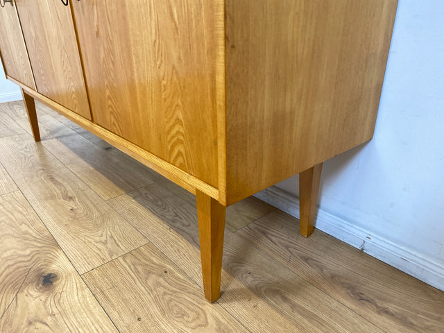 WMK I Versand 85€ I Stilvolles Mid-Century Designer Sideboard 602 von Franz Ehrlich für VEB Hellerau in Senesche I Kommode Schrank Anrichte TV Board Lowboard DDR Vintage 60er I Berlin Leipzig Hamburg