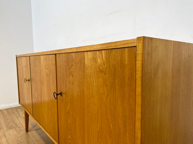 WMK I Versand 85€ I Stilvolles Mid-Century Designer Sideboard 602 von Franz Ehrlich für VEB Hellerau in Senesche I Kommode Schrank Anrichte TV Board Lowboard DDR Vintage 60er I Berlin Leipzig Hamburg