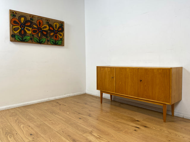 WMK I Versand 85€ I Stilvolles Mid-Century Designer Sideboard 602 von Franz Ehrlich für VEB Hellerau in Senesche I Kommode Schrank Anrichte TV Board Lowboard DDR Vintage 60er I Berlin Leipzig Hamburg
