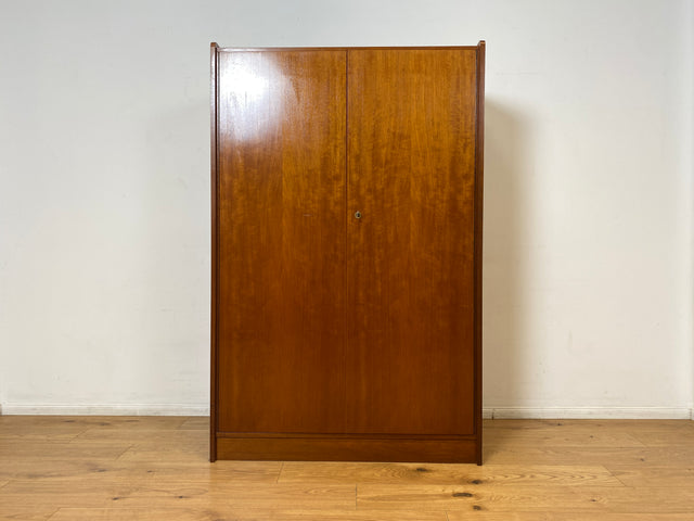 WMK I Versand 85€ I Minimalistischer und sehr gut erhaltener Mid-Century Kleiderschrank mit perfekter Aufteilung I Schrank Schlafzimmerschrank Wäscheschrank Wardrobe 60er Vintage Berlin Leipzig Aachen