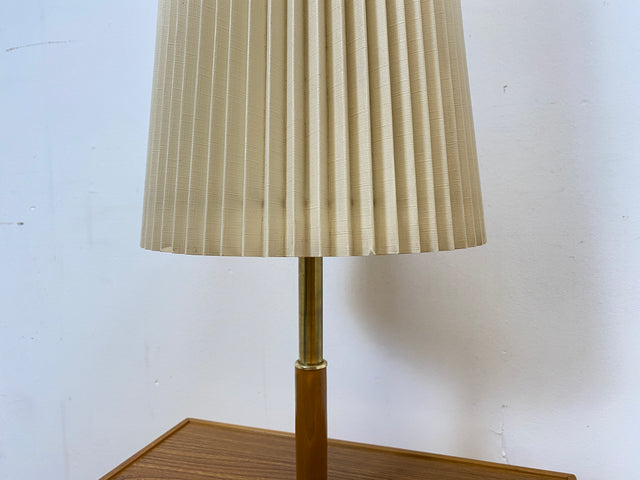 WMK # Perfekte Mid-Century Stehlampe für deine Leseecke I Seltene & gut erhaltene 60er Jahre Leselampe mit Ablage und Messinggestell # Lampe Leuchte Licht Stehleuchte Lamp Beistelltisch Vintage Retro
