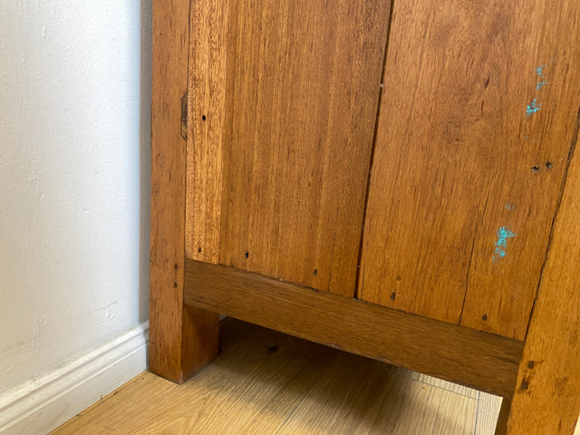 Boatwood by WMK # Freundliche & nachhaltige Kommode aus altem Bootsholz, ein handgefertigtes Unikat aus massivem Teakholz # Schrank Sideboard Anrichte Wäschekommode Wickelkommode Schuhschrank Cabinet
