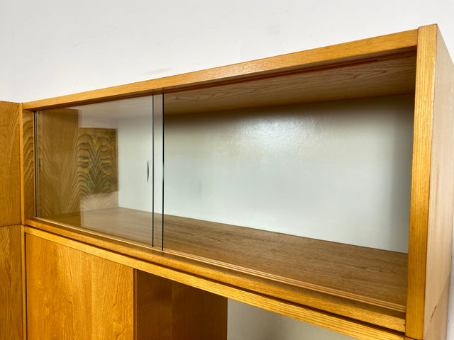 WMK I Kultiges modulares Designer Regalsystem 430 von Joachim Nebelung für VEB Hellerau I Regal Bücherregal Bücherschrank Regalwand Stringregal Sideboard Vitrine Mid-Century Vintage DDR 60er 70er