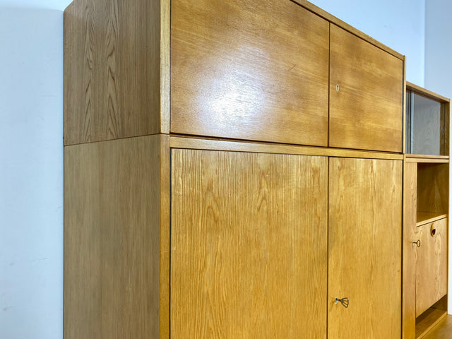 WMK I Kultiges modulares Designer Regalsystem 430 von Joachim Nebelung für VEB Hellerau I Regal Bücherregal Bücherschrank Regalwand Stringregal Sideboard Vitrine Mid-Century Vintage DDR 60er 70er