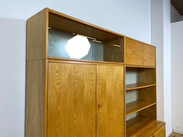 WMK I Kultiges modulares Designer Regalsystem 430 von Joachim Nebelung für VEB Hellerau I Regal Bücherregal Bücherschrank Regalwand Stringregal Sideboard Vitrine Mid-Century Vintage DDR 60er 70er (Copy)