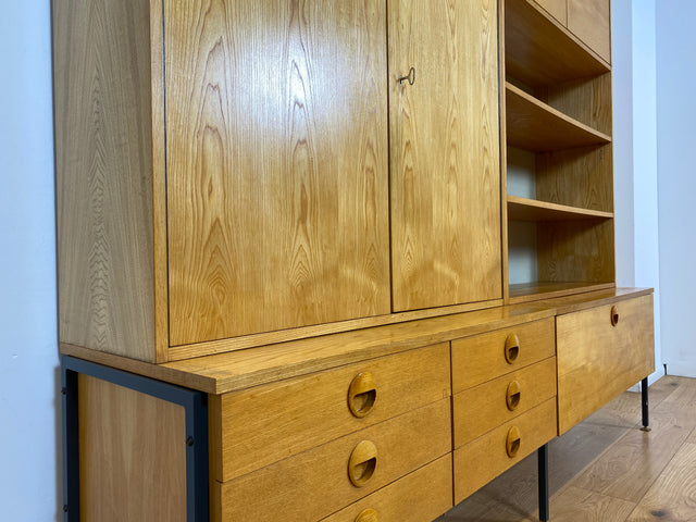 WMK I Kultiges modulares Designer Regalsystem 430 von Joachim Nebelung für VEB Hellerau I Regal Bücherregal Bücherschrank Regalwand Stringregal Sideboard Vitrine Mid-Century Vintage DDR 60er 70er (Copy)