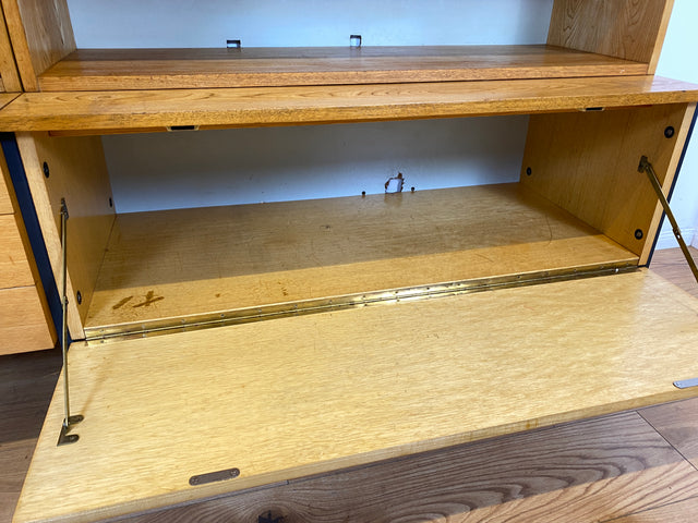 WMK I Kultiges modulares Designer Regalsystem 430 von Joachim Nebelung für VEB Hellerau I Regal Bücherregal Bücherschrank Regalwand Stringregal Sideboard Vitrine Mid-Century Vintage DDR 60er 70er (Copy)