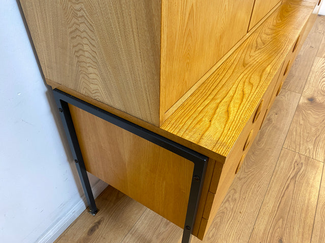 WMK I Kultiges modulares Designer Regalsystem 430 von Joachim Nebelung für VEB Hellerau I Regal Bücherregal Bücherschrank Regalwand Stringregal Sideboard Vitrine Mid-Century Vintage DDR 60er 70er (Copy)