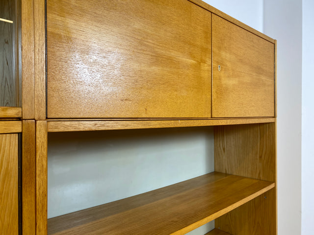 WMK I Kultiges modulares Designer Regalsystem 430 von Joachim Nebelung für VEB Hellerau I Regal Bücherregal Bücherschrank Regalwand Stringregal Sideboard Vitrine Mid-Century Vintage DDR 60er 70er (Copy)