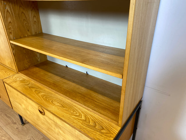 WMK I Kultiges modulares Designer Regalsystem 430 von Joachim Nebelung für VEB Hellerau I Regal Bücherregal Bücherschrank Regalwand Stringregal Sideboard Vitrine Mid-Century Vintage DDR 60er 70er (Copy)