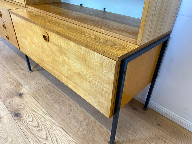 WMK I Kultiges modulares Designer Regalsystem 430 von Joachim Nebelung für VEB Hellerau I Regal Bücherregal Bücherschrank Regalwand Stringregal Sideboard Vitrine Mid-Century Vintage DDR 60er 70er (Copy)