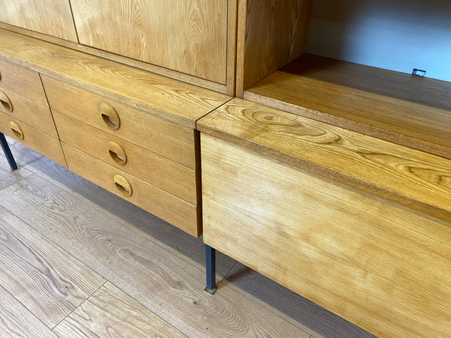 WMK I Kultiges modulares Designer Regalsystem 430 von Joachim Nebelung für VEB Hellerau I Regal Bücherregal Bücherschrank Regalwand Stringregal Sideboard Vitrine Mid-Century Vintage DDR 60er 70er (Copy)