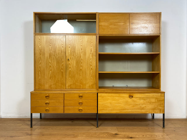 WMK I Kultiges modulares Designer Regalsystem 430 von Joachim Nebelung für VEB Hellerau I Regal Bücherregal Bücherschrank Regalwand Stringregal Sideboard Vitrine Mid-Century Vintage DDR 60er 70er (Copy)