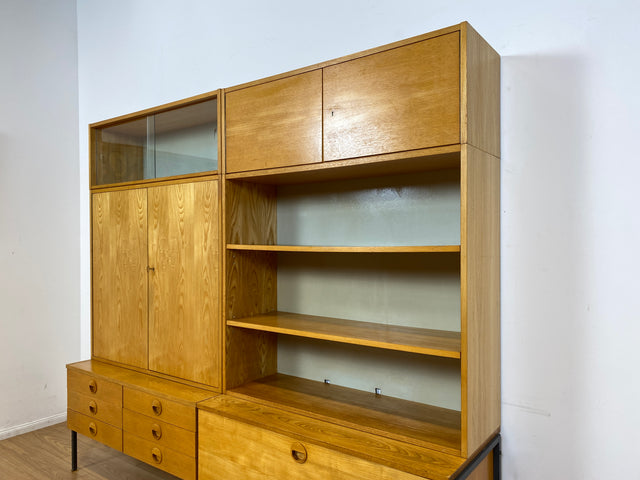 WMK I Kultiges modulares Designer Regalsystem 430 von Joachim Nebelung für VEB Hellerau I Regal Bücherregal Bücherschrank Regalwand Stringregal Sideboard Vitrine Mid-Century Vintage DDR 60er 70er (Copy)