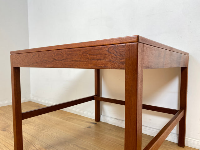 WMK I Stilvoller skandinavischer Mid-Century 2-in-1 Designer Couchtisch von Borge Mogensen für Fredericia Stolefabrik aus Teakholz I Wohnzimmertisch Satztisch Beistelltisch Danish Design Teak Vintage