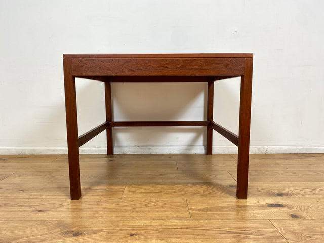 WMK I Stilvoller skandinavischer Mid-Century 2-in-1 Designer Couchtisch von Borge Mogensen für Fredericia Stolefabrik aus Teakholz I Wohnzimmertisch Satztisch Beistelltisch Danish Design Teak Vintage
