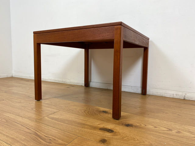 WMK I Stilvoller skandinavischer Mid-Century 2-in-1 Designer Couchtisch von Borge Mogensen für Fredericia Stolefabrik aus Teakholz I Wohnzimmertisch Satztisch Beistelltisch Danish Design Teak Vintage
