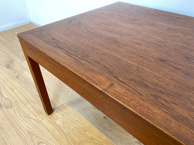 WMK I Stilvoller skandinavischer Mid-Century 2-in-1 Designer Couchtisch von Borge Mogensen für Fredericia Stolefabrik aus Teakholz I Wohnzimmertisch Satztisch Beistelltisch Danish Design Teak Vintage